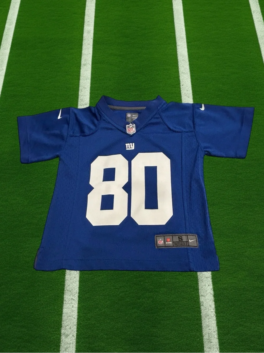 Nike Victor Cruz New York Giants #80 NFL Jersey Youth Small Blue